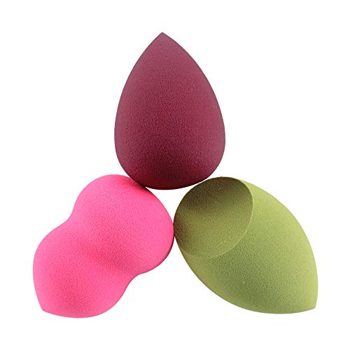 Makeup-Sponge Flawless Foundation Blending Sponge - Make Up Sponge for Liquid, Creams, and Powders, Multi Color Cosmetic Sponges