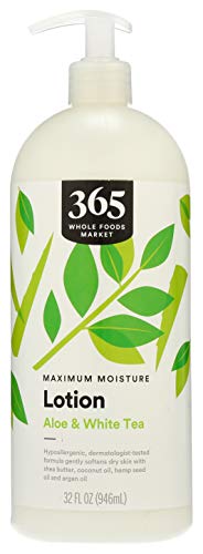 365 by Whole Foods Market, Maxium Moisture Lotion, Aloe & White Tea, 32 Fl Oz