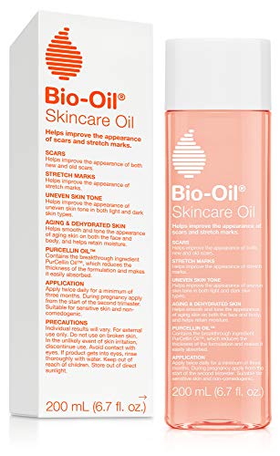 Bio-Oil Skincare Oil, Body Oil for Scars and Stretchmarks, Serum Hydrates Skin, Non-Greasy, Dermatologist Recommended, Non-Comedogenic, 6.7 Ounce, For All Skin Types, with Vitamin A, E